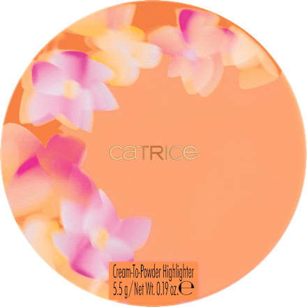 Highlighter Cream-To-Powder Seeking Flowers C02 Apriglow CATRICE