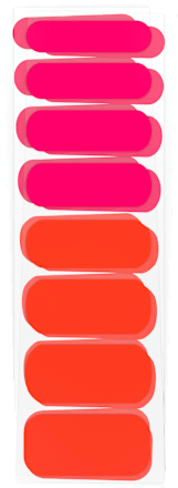 Folii autoadezive pentru unghii Neon Blast 020 Neon Thunder CATRICE