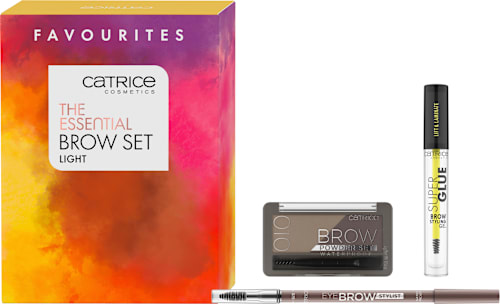Zestaw do makijażu brwi The Essential Brow Set Light CATRICE