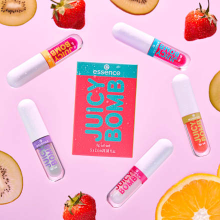 Lippenöl Set Juicy Bomb 01 Glossy Days Ahead! essence