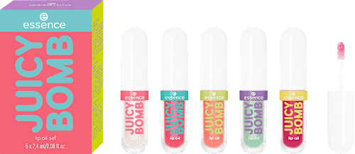 Lippenöl Set Juicy Bomb 01 Glossy Days Ahead! essence