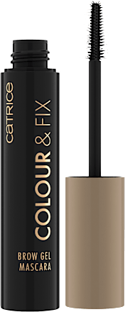 Gel maskara za obrvi Colour & Fix, 020 Medium Brown CATRICE