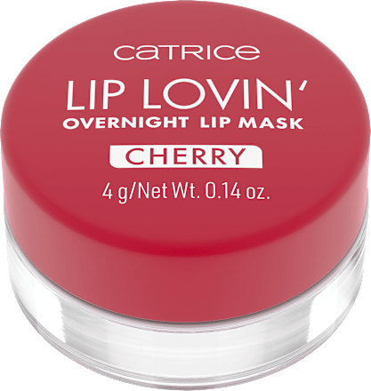 Lovin' Overnight mască pentru buze 020 Cherry Pop CATRICE