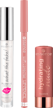 Zestaw do makijażu ust The Nude Lip Set Heavenly essence