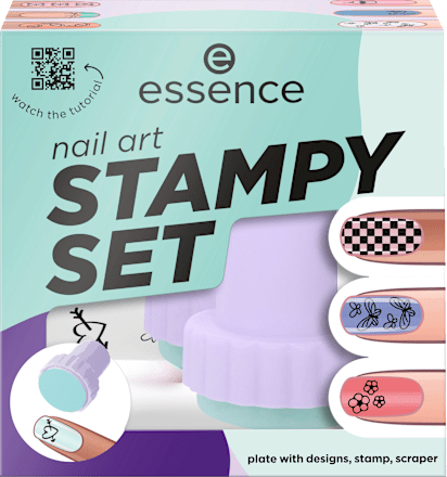 Geschenkset Nail Art Stampy 3tlg essence