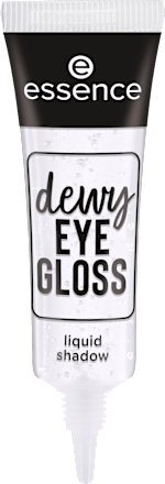 Lidschatten Liquid Dewy Eye Gloss 01 Crystal Clear essence