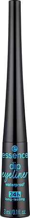 24h Dip Eyeliner tuș de ochi waterproof 01 Black essence