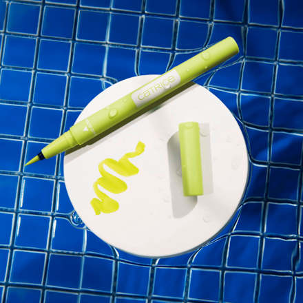 Eyeliner Poolside Of Life Waterproof C01 Lime Crush CATRICE