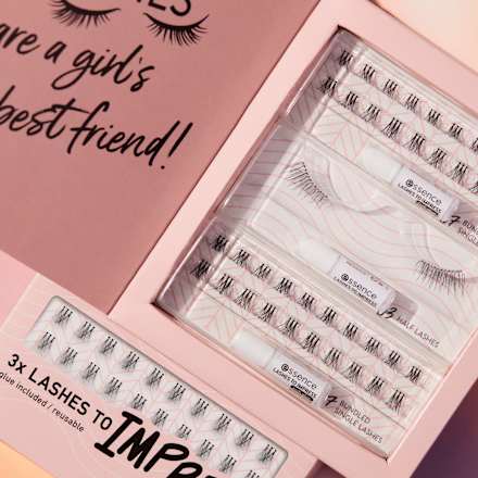 Künstliche Wimpern Set Lashes To Impress 01 Hey Pretty Lashes! essence