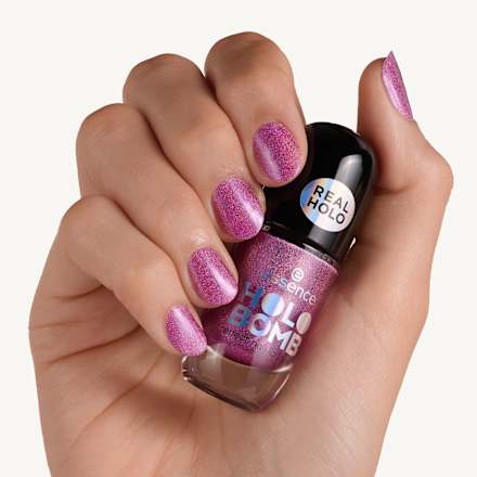 HOLO BOMB effect lak za nokte - 02 Holo Moly essence