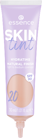 Foundation Skin Tint Hydrating Natural Finish LSF 30, 20 essence