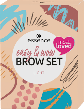easy&wow set za obrve - light essence