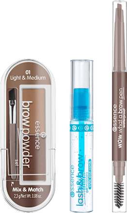 easy&wow set za obrve - light essence