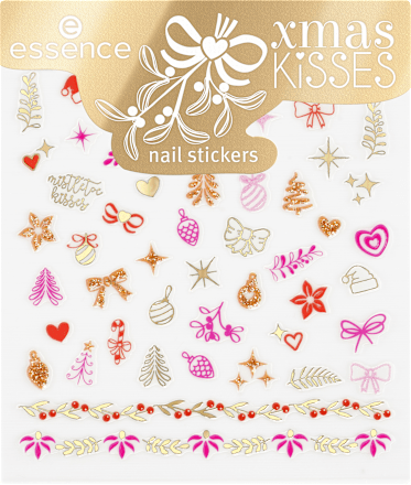 Nagelsticker Xmas Kisses 01 Misteltoe Magic essence