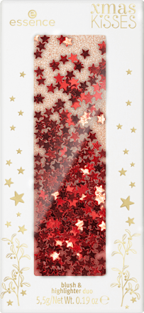 Blush & Highlighter Duo Xmas Kisses 01 Under The Mistleglow! essence