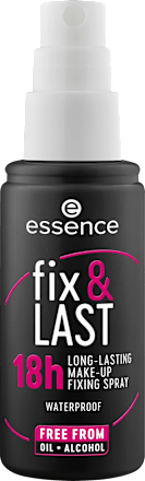 Sprej za fiksiranje Fix & Last 18h Long-Lasting Waterproof essence