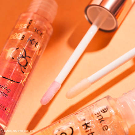 Lipgloss Hello Kitty Glowing 01 Today Just Got Cuter! essence