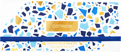 Highlighterpalette Summer Obsessed Glowy Face C01 Seaside Glow CATRICE