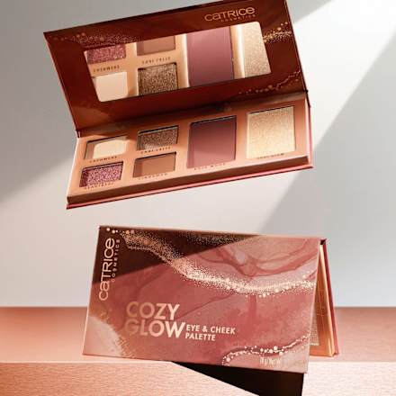 Cozy Glow paletă fard pentru pleoape și obraz CATRICE