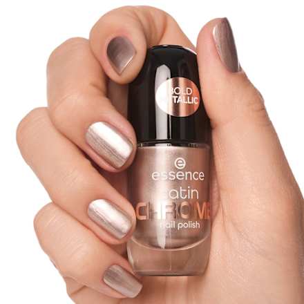 Nagellack satin Chrome 01 essence
