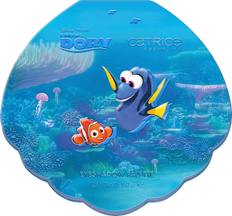 Lidschatten Palette Disney Pixar Finding Dory 010 Just Keep Swimming CATRICE