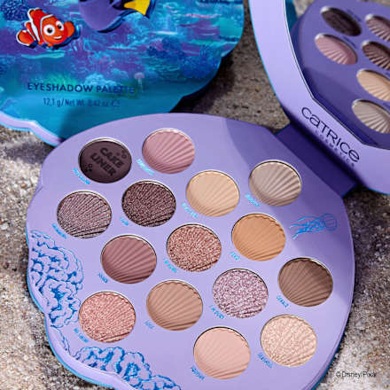Lidschatten Palette Disney Pixar Finding Dory 010 Just Keep Swimming CATRICE