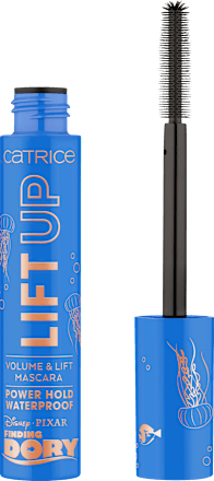 Mascara Lift Up Volume & Lift Power Hold Disney Pixar Finding Dory Waterproof 010 Deep Black CATRICE