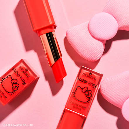 Lippenstift Hello Kitty Caring Sheer 01 Find Something Sweet In Each Day essence