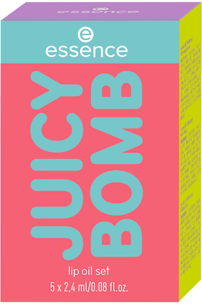 Set oli labbra JUICY BOMB essence