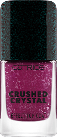 krycí lak na nehty Crushed Crystal 010 Amethyst Aura CATRICE