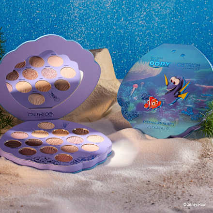 Lidschatten Palette Disney Pixar Finding Dory 010 Just Keep Swimming CATRICE