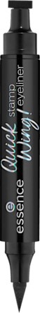 oční linky a razítko Quick Wing! 01 black essence