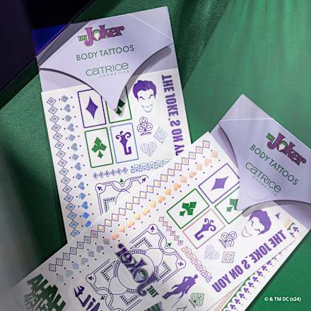 The JOKER privremene tetovaže za telo CATRICE
