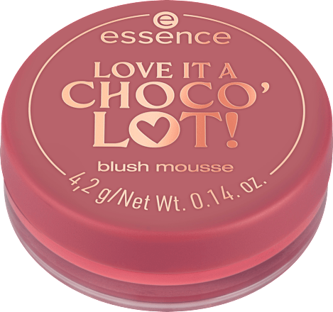 Blush Love It  A Choco' Lot! mousse 01 A Chocoholic's Dream! essence