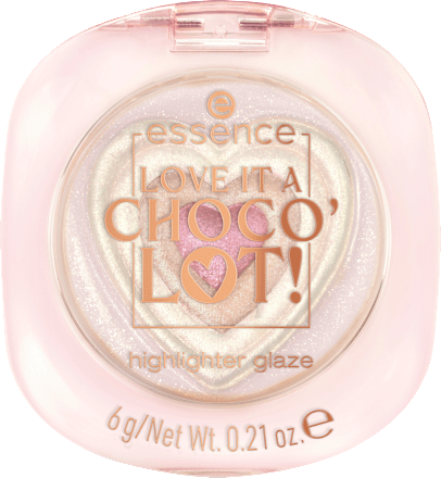 Highlighter Love It  A Choco' Lot! glaze 01 Heartbeats & Choco Treats! essence