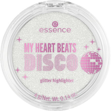 Highlighter Glitter My Heart Beats Disco 01 It's Dis'Glow Time essence