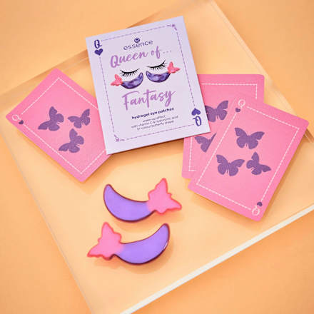 Augenpads Hydrogel Queen of... Fantasy 01 Shuffle The Deck & Fly High, Butterfly! (1 Paar) essence