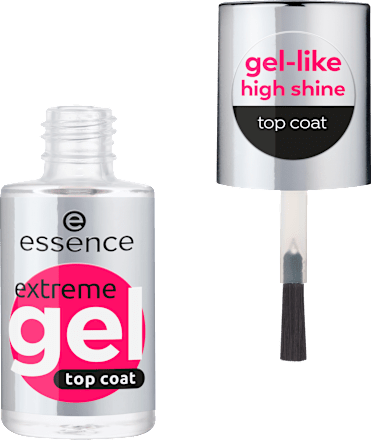 krycí lak na nehty Gel Extreme 01 Gloss To Go essence