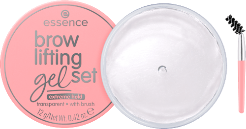 brow lifting gel set za obrve - providni gel za obrve i četkica essence