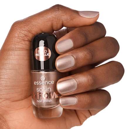 Nagellack Satin Chrome 01 Robotic Rose essence