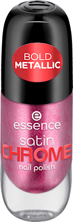 Nagellack Satin Chrome 03 Meta Maroon essence