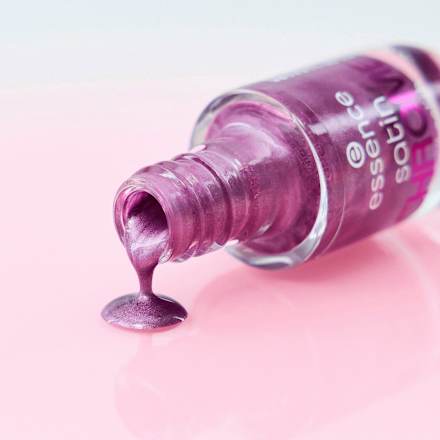 Nagellack Satin Chrome 02 Artificial Pinktelligence essence