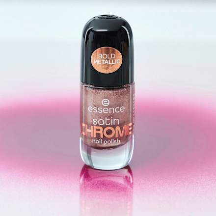 Nagellack Satin Chrome 01 Robotic Rose essence