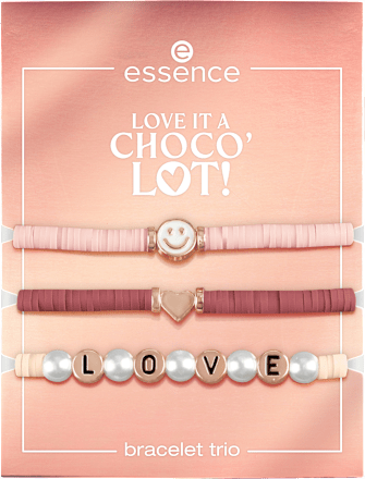 Armbänder Set Love It  A Choco' Lot! Trio 01 Chocolatey Vibes Only! essence