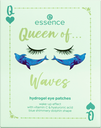 Augenpads Hydrogel Queen of... Waves 01 Dolphins Are My Trump Cards (1Paar) essence