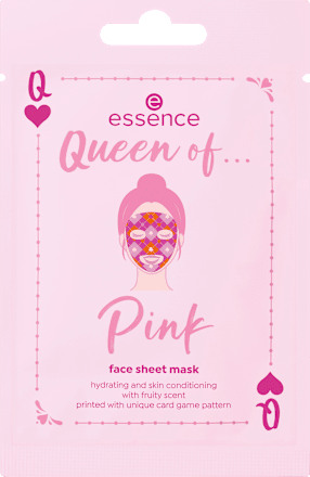 Tuchmaske Queen of... Pink  01 Keeping My Pink Poker Face essence