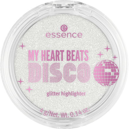 Highlighter Glitter My Heart Beats Disco 01 It's Dis'Glow Time essence