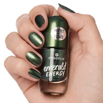Lac de unghii gel nail colour N.73 emerald ENERGY essence