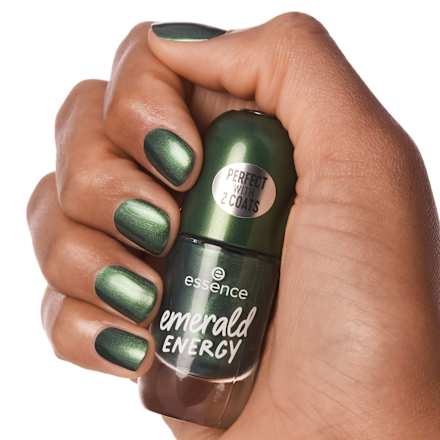 Lac de unghii gel nail colour N.73 emerald ENERGY essence