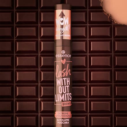 Mascara Love It  A Choco' Lot! Lash Without Limits Brown Extreme Lengthening & Volume essence